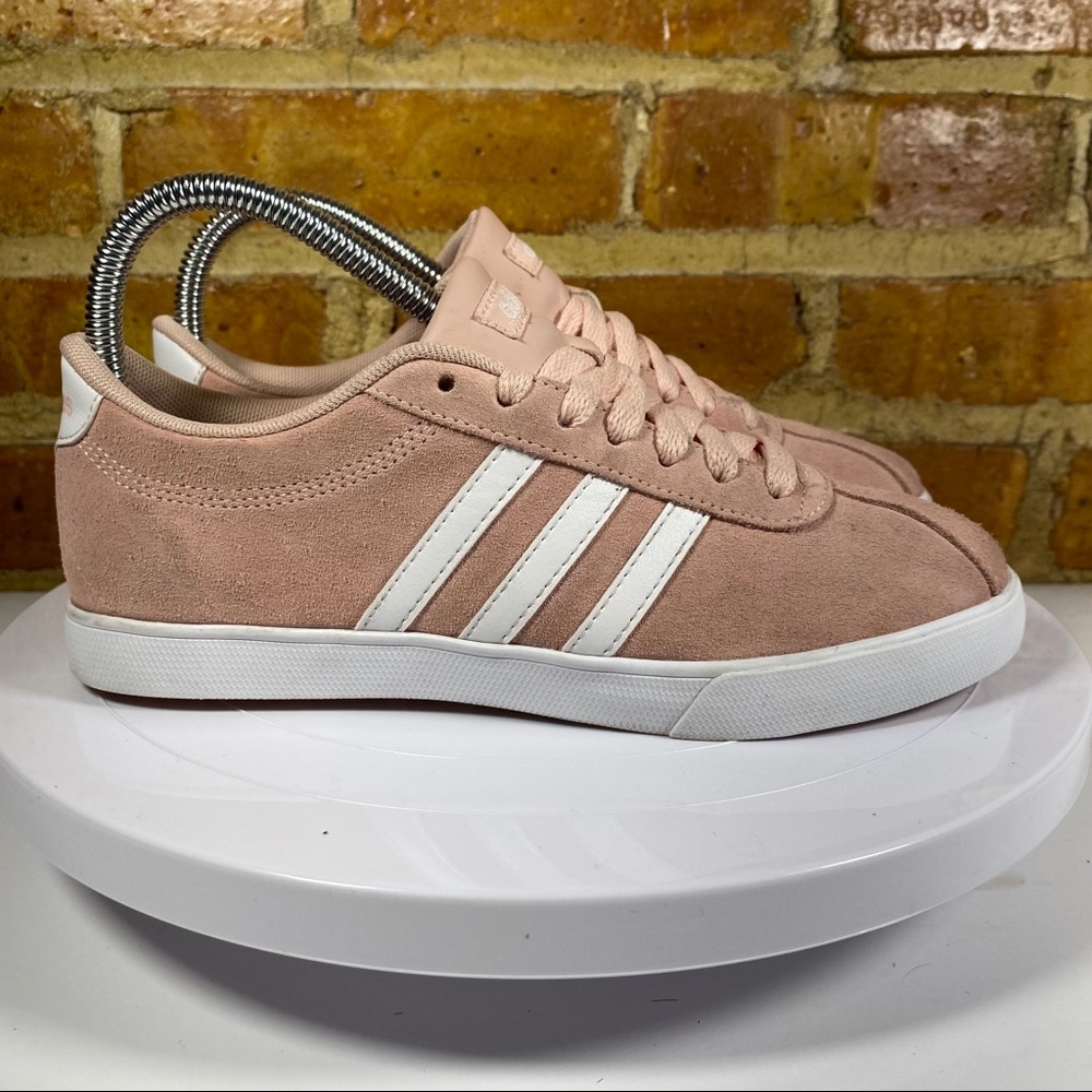 Women's Adidas Neo Comfort Suede Pink